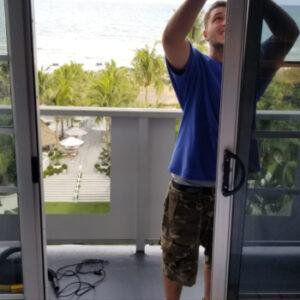 is your sliding door